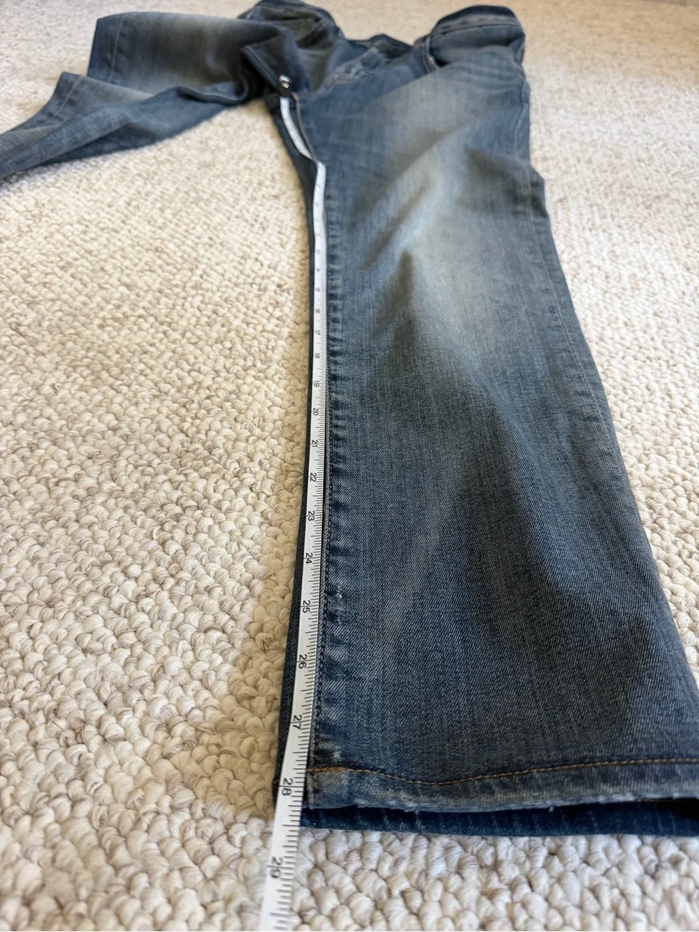 Banana Republic Men's Traveler Jeans, Slim Fit, Faded Indigo, 30